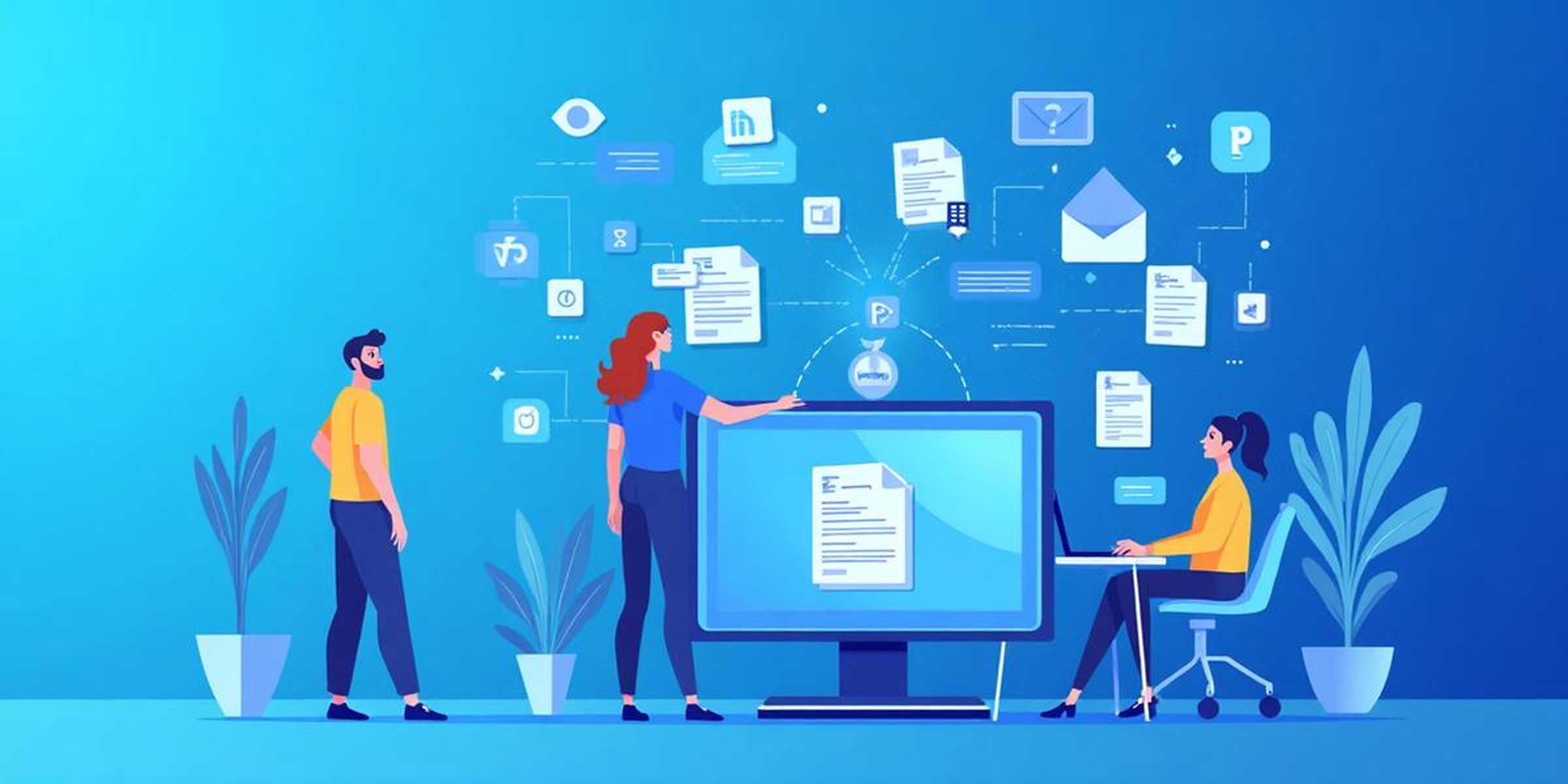 AI Shortlisting Illustration